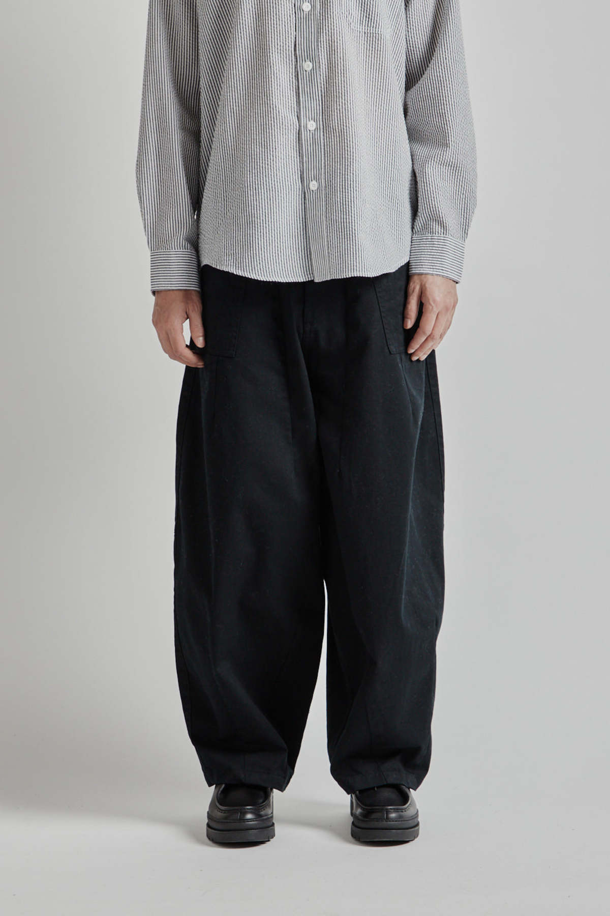 TODAYFUL Twill Balloon Combinaisonブラック TODAYFUL /Twill Balloon Combinaison