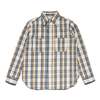 Warehouse & Co. 3104-N "B Pattern" Flannel Shirt - Blue - Thumbnail 1