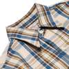 Warehouse & Co. 3104-N "B Pattern" Flannel Shirt - Blue - Thumbnail 3