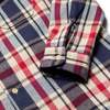 Warehouse & Co. 3104-N "D Pattern" Flannel Shirt - Blue - Thumbnail 6