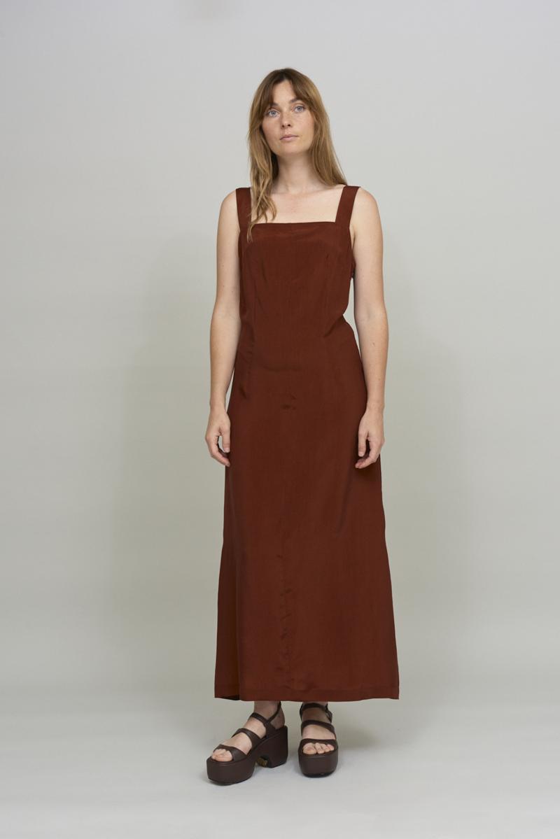 CUS Long Dress - Bordeaux CUS Long Dress - Bordeaux