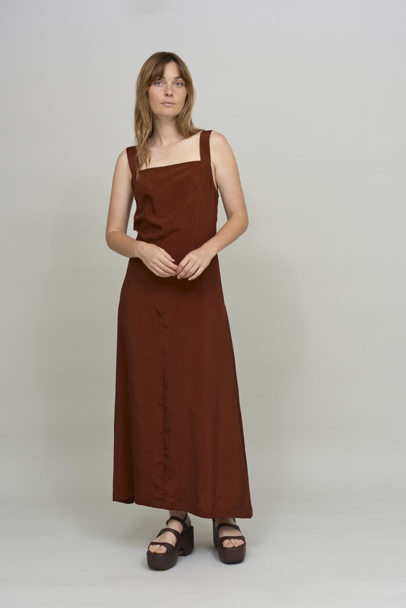 CUS Long Dress - Bordeaux CUS Long Dress - Bordeaux