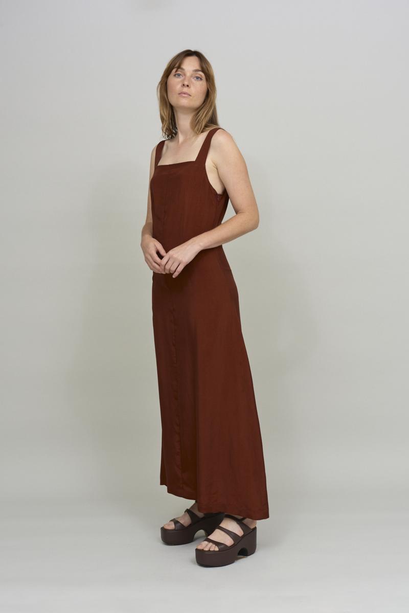 CUS Long Dress - Bordeaux CUS Long Dress - Bordeaux