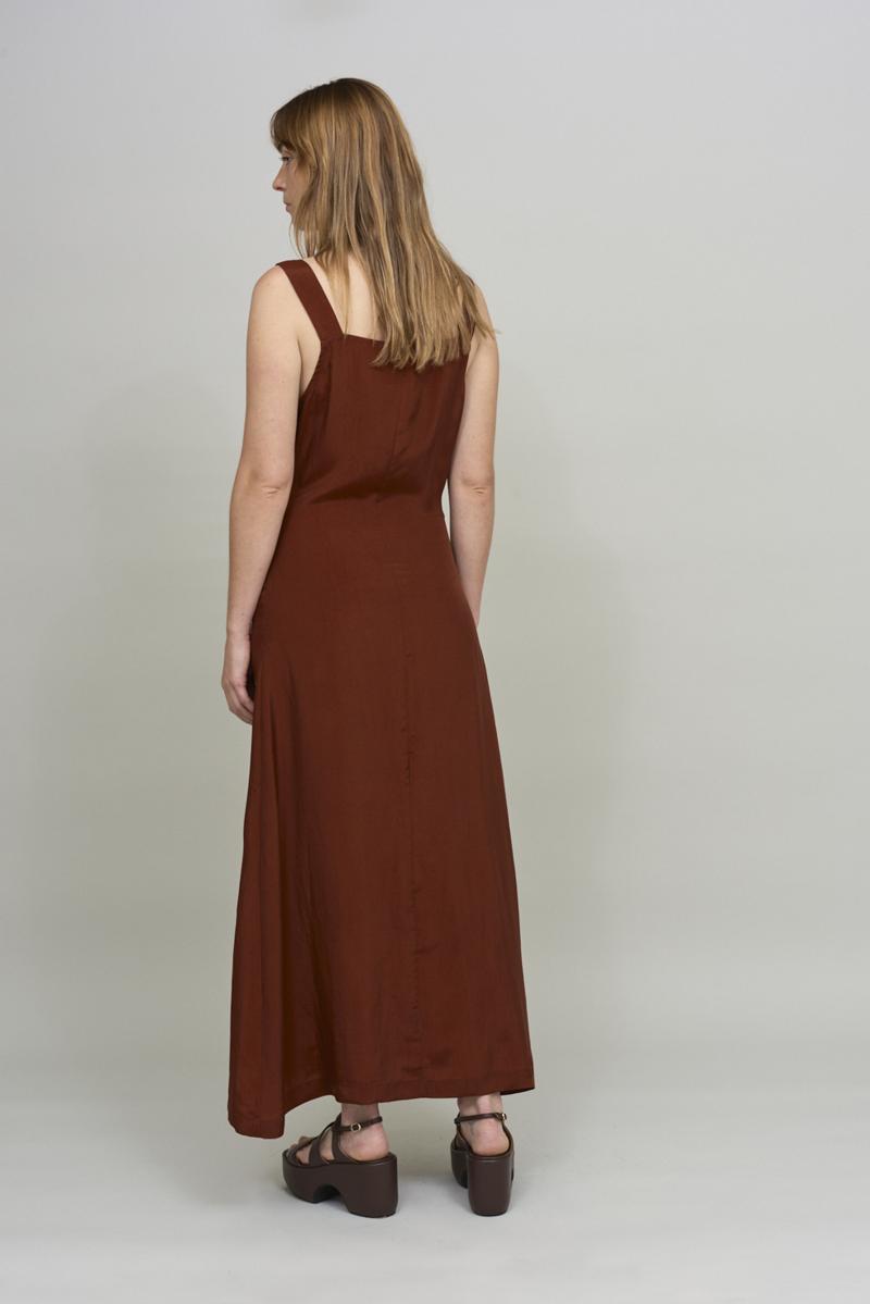 CUS Long Dress - Bordeaux CUS Long Dress - Bordeaux