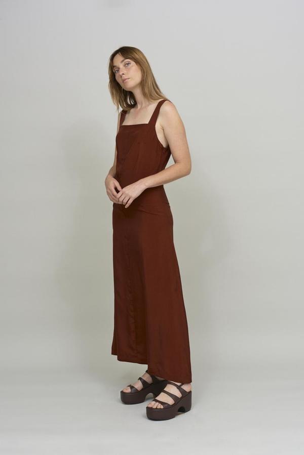 CUS Long Dress - Bordeaux CUS Long Dress - Bordeaux