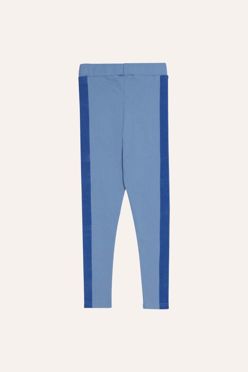 The Campamento Blue Bands Leggings - Blue