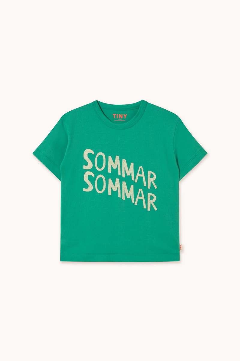 Tinycottons Sommar Graphic Tee - Emerald Tinycottons Sommar Graphic Tee - Emerald