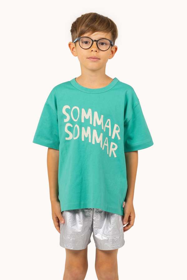 Tinycottons Sommar Graphic Tee - Emerald Tinycottons Sommar Graphic Tee - Emerald