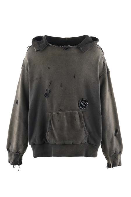 Saint Mxxxxxx Double Face Hoodie - Black | Garmentory