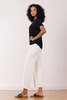 Avenue Montaigne Alex Pant - White Denim - Thumbnail 2