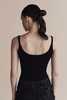 Mijeong Park Ribbed Knit Tank - Black - Thumbnail 4