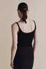 Mijeong Park Ribbed Knit Tank - Black - Thumbnail 5