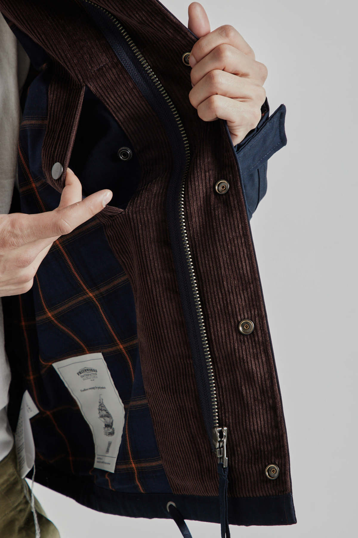 FRIZMWORKS Heritage Hunting Jacket - Navy - Image 13 of 13