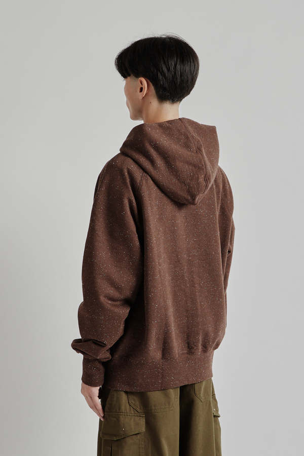 パーカー・フーディ FRIZMWORKS OG BOCACI HEAVYWEIGHT PULLOVER HOODY DARK BROWN FrizmWORKS OG Bacaci Heavyweight Pullover Hoody | Dark Brown