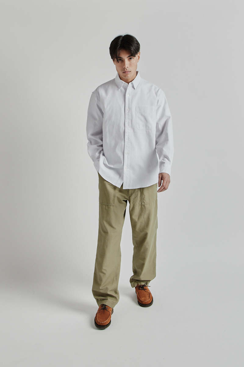 FRIZMWORKS OG Oxford Oversized Shirt - White | Garmentory