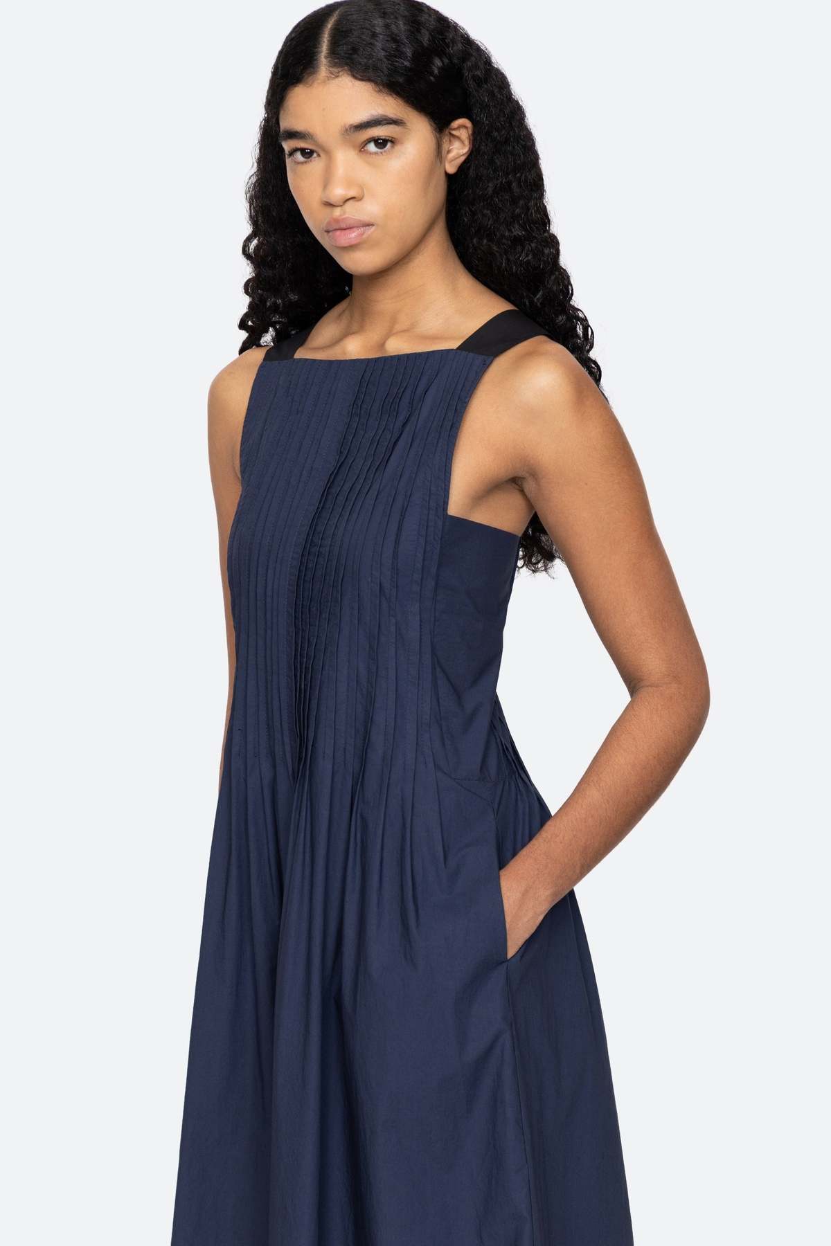 Sea NY Adele Dress - Navy | Garmentory