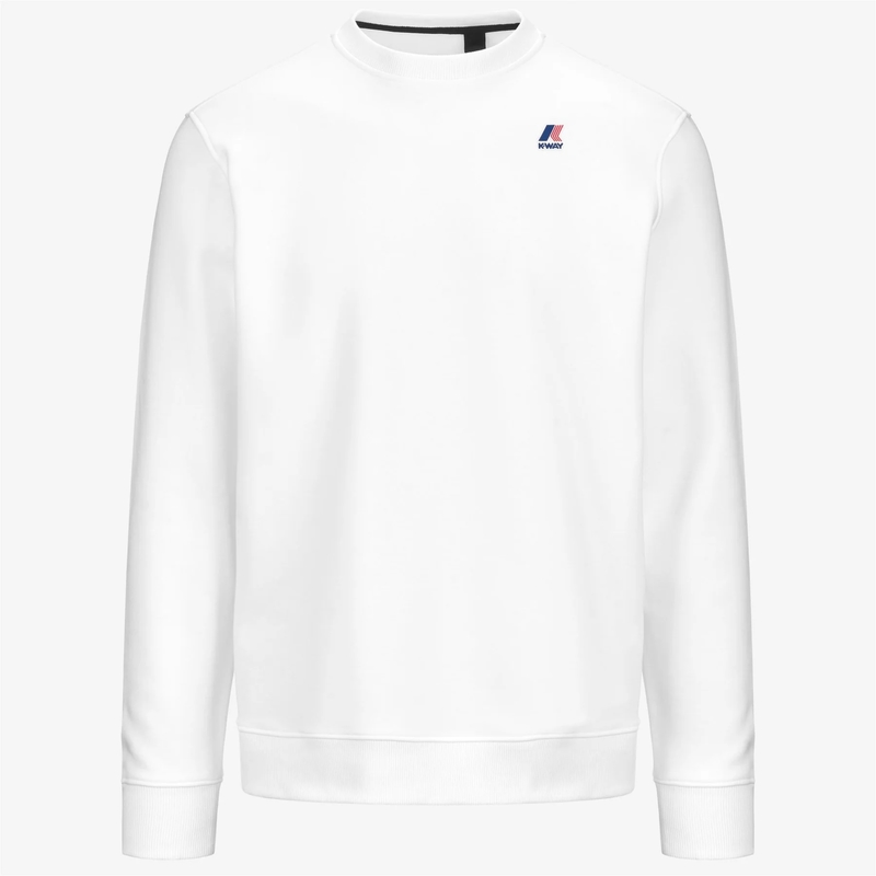 スウェット・トレーナー K-WAY LE VRAI VILAINE HV POLY CO (50602) K-WAY Le Vrai Vilaine HV Poly Co Sweater - White | Garmentory
