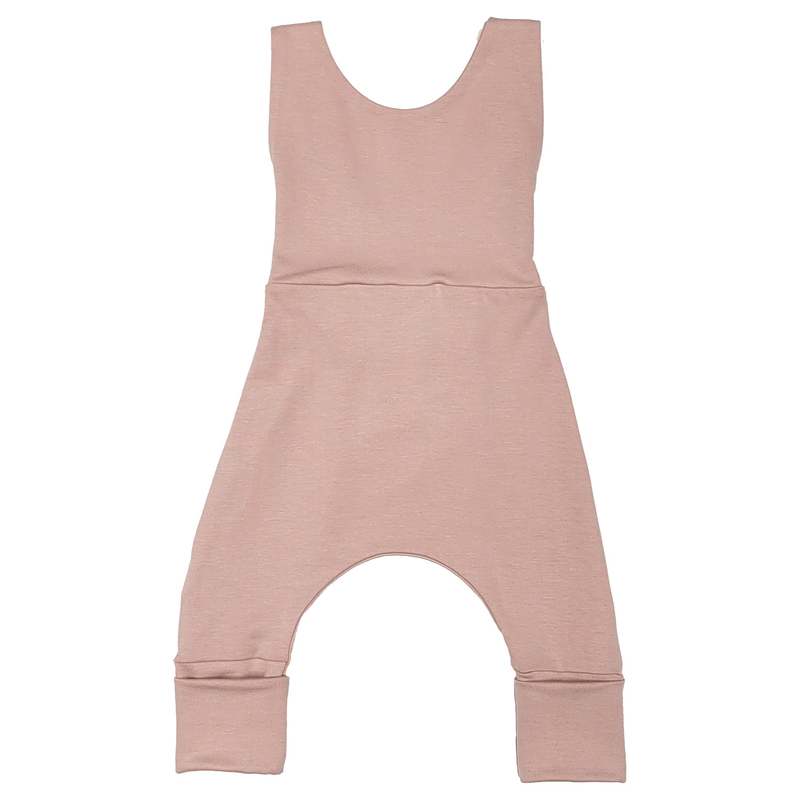 Kid's Stuff Grow With Me Overalls - Peony