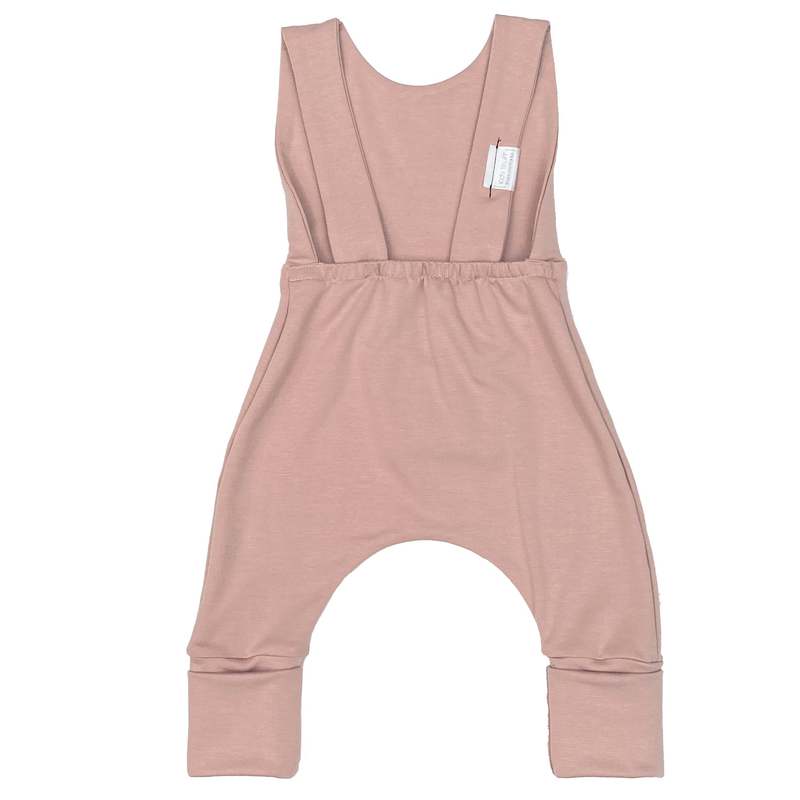 Kid's Stuff Grow With Me Overalls - Peony