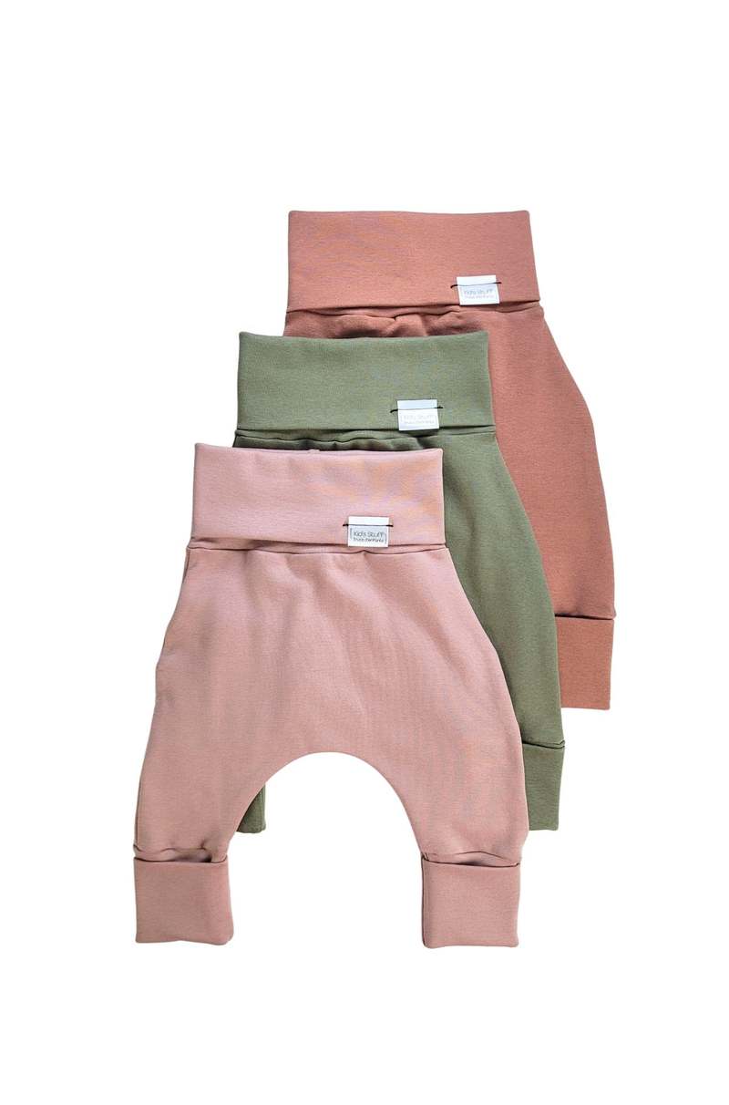 Kid's Stuff Grow With Me Pants - Toasted Almond