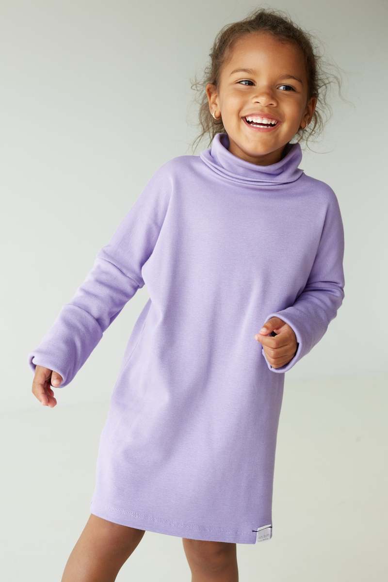 Kid's Stuff [Trucs d'enfants] Grow With Me Turtleneck - Lilac