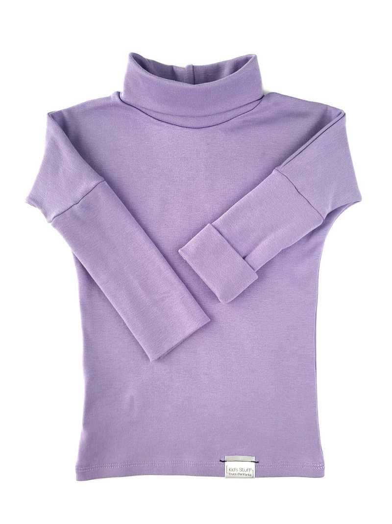 Kid's Stuff [Trucs d'enfants] Grow With Me Turtleneck - Lilac