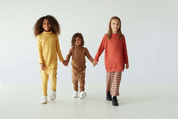 Kid's Stuff [Trucs d'enfants] Grow With Me Turtleneck - Mocha Dream