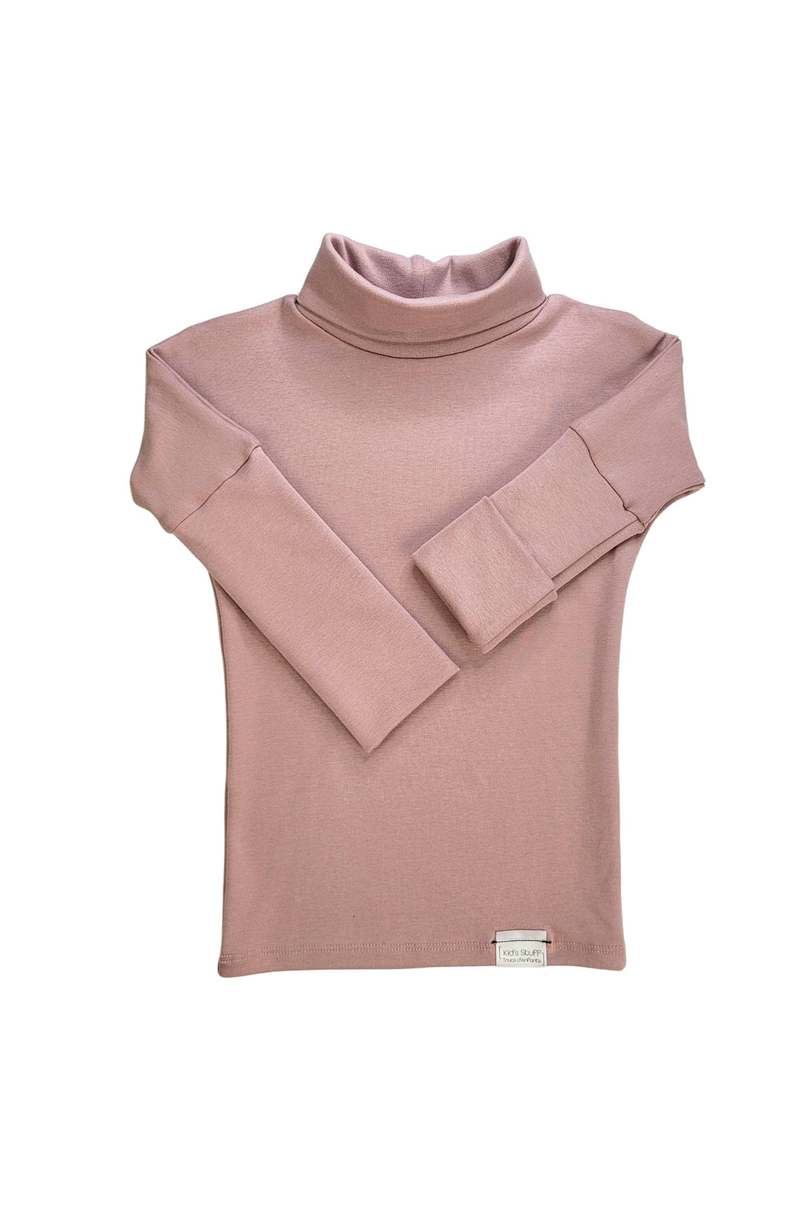 Kid's Stuff Grow With Me Turtleneck - Strawberry Milkshake