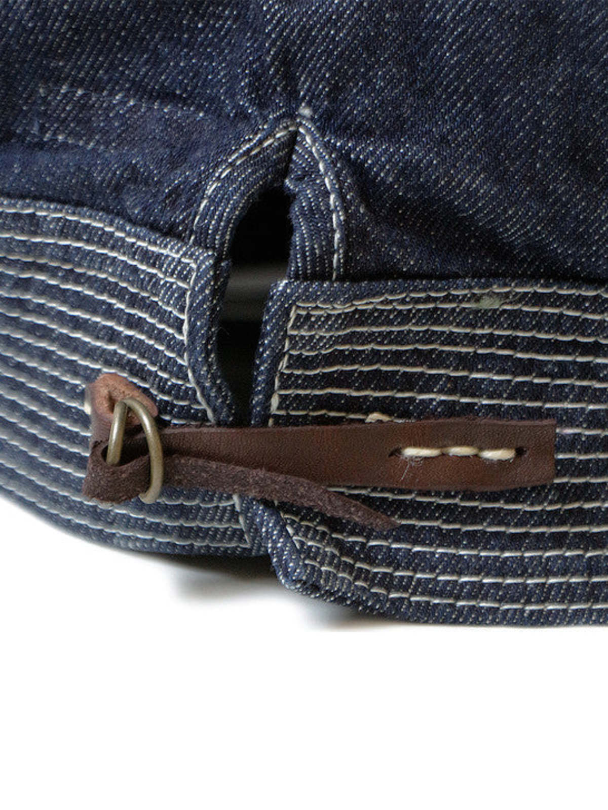 Kapital 11.5oz Denim The Old Man and The Sea Cap - Image 7 of 8