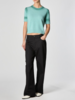 ROBERTO COLLINA Cashmere T-Shirt - Aqua Verde - Thumbnail 5