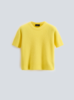 ROBERTO COLLINA Cashmere/Silk T-Shirt - Yellow - Thumbnail 5