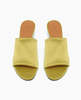 Coclico Via Demi-Wedge Sandal - Olive Satin - Thumbnail 4