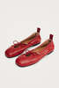 Alohas Rosalind Ballet Flats - Red - Thumbnail 3