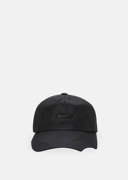 ★Ader Error★ Sig Trs Tag Cap 01- Charcoal / Oatmeal / Noir ADER error: ブラック Sig; TRS Tag キャップ | SSENSE 日本
