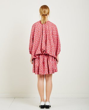 VIVIENNE WESTWOOD ANGLOMANIA BLAST DRESS - RED FLOWER | Garmentory