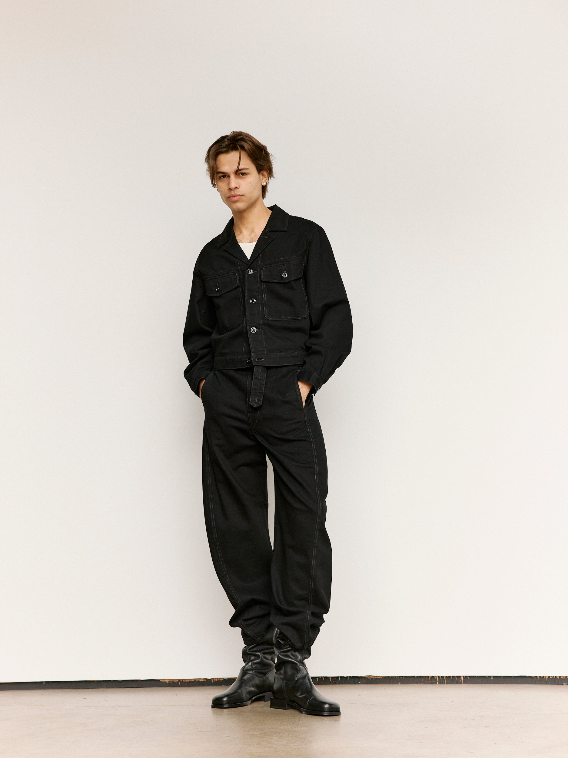 LEMAIRE Trucker Jacket | Blue | FARFETCH