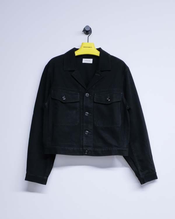 Black Trucker Jacket | LEMAIRE