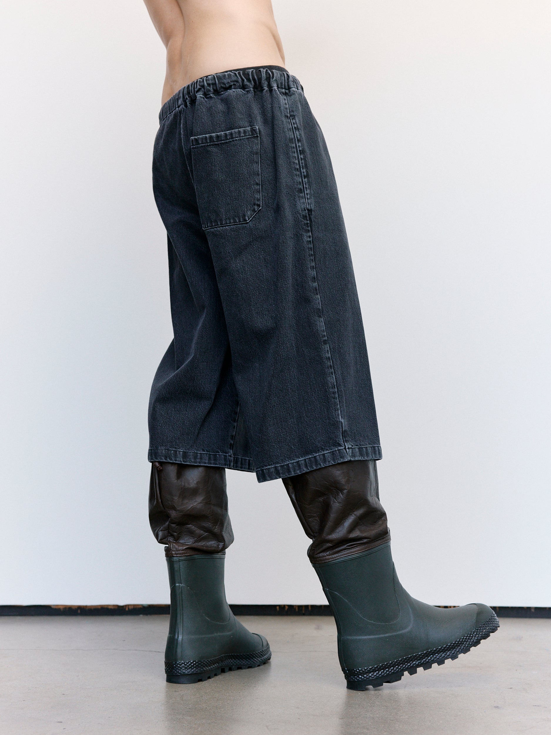S*s様 RIER rier BERMUDA INOX WAXED shorts DPTO — Inox Popeline Waxed Bermuda