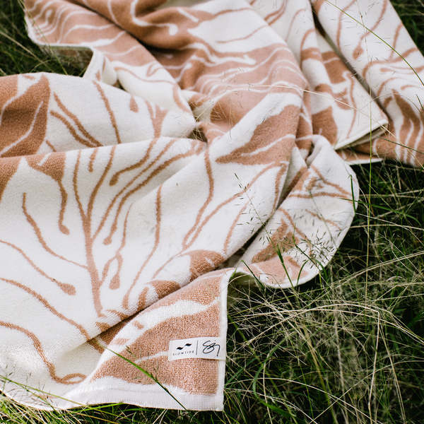Slowtide Ulu Bath Towel - Cream Slowtide Ulu Bath Towel - Cream