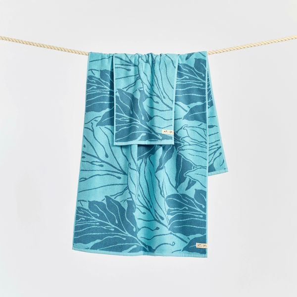 Slowtide Ulu Bath Towel - Lagoon Slowtide Ulu Bath Towel - Lagoon