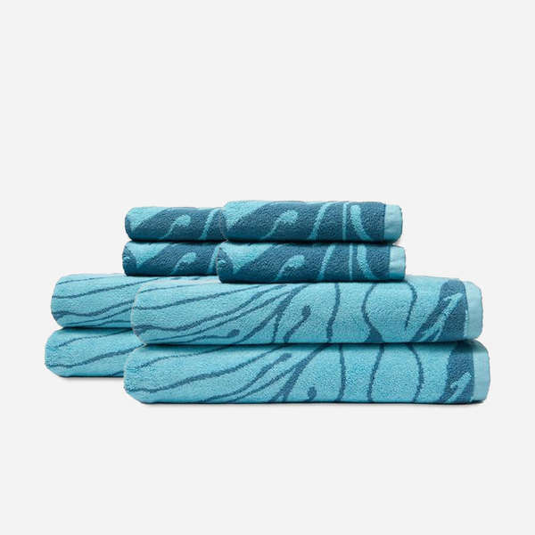 Slowtide Ulu Bath Towel - Lagoon Slowtide Ulu Bath Towel - Lagoon