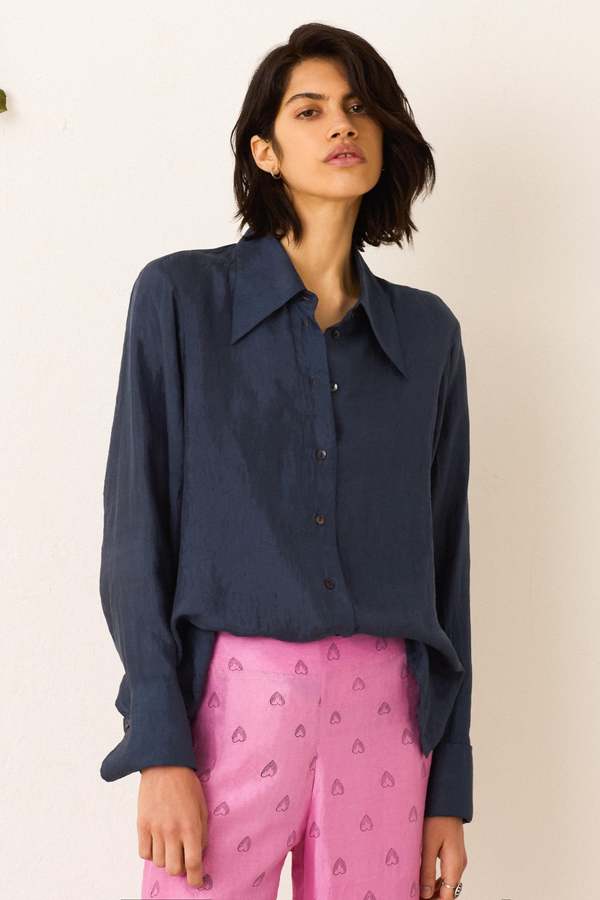 Alix Of Bohemia Dana Shirt - Midnight