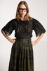SALASAI Lace Tee - Black - Thumbnail 9