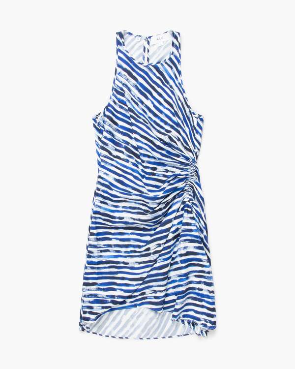 A.L.C. Rue Mini Dress - Blue Stripe