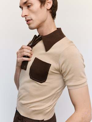 Camiel Fortgens Sand & Brown 70S Polo | Garmentory