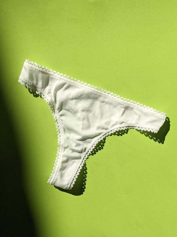 Araks Stella Cotton Thong - White Araks Stella Cotton Thong - White