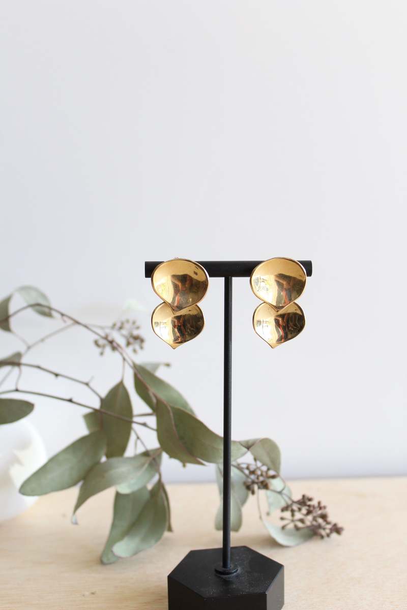 Ariana Boussard-Reifel Aspen Earrings - Brass