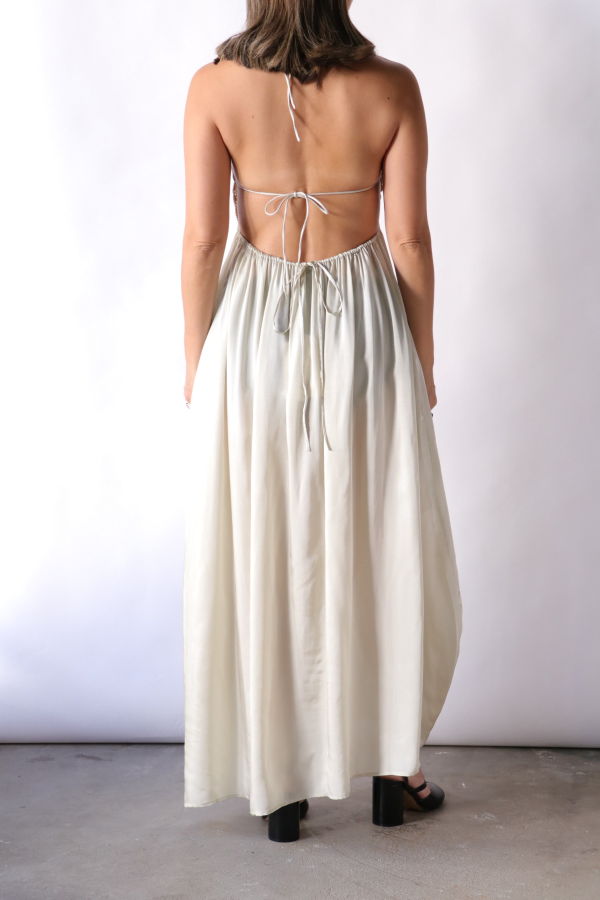 Cordera Handmade Crochet Dress - Hielo