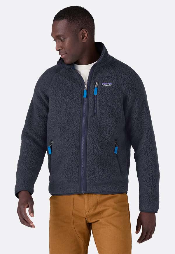 Patagonia Retro Pile Jacket - Pitch Blue/Endless Blue | Garmentory