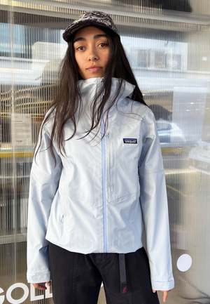 Patagonia Women's Boulder Fork Rain Jacket - Fleck Blue